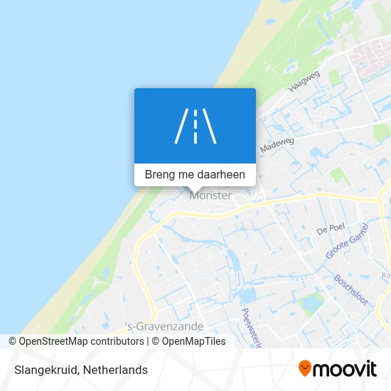 Slangekruid kaart
