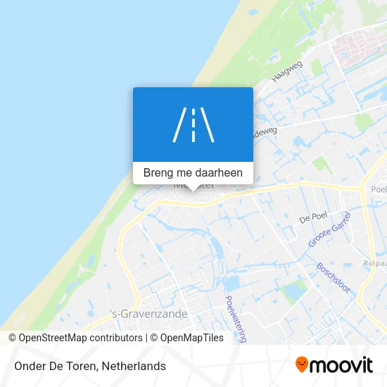 Onder De Toren kaart