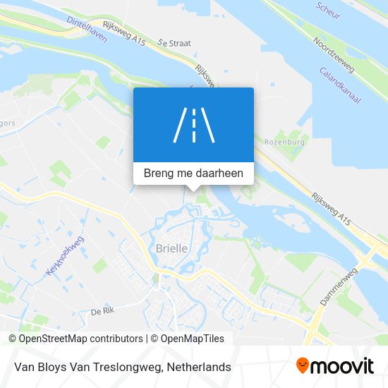Van Bloys Van Treslongweg kaart