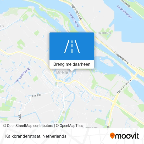 Kalkbranderstraat kaart