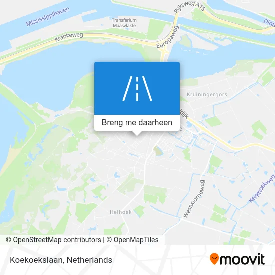 Koekoekslaan kaart