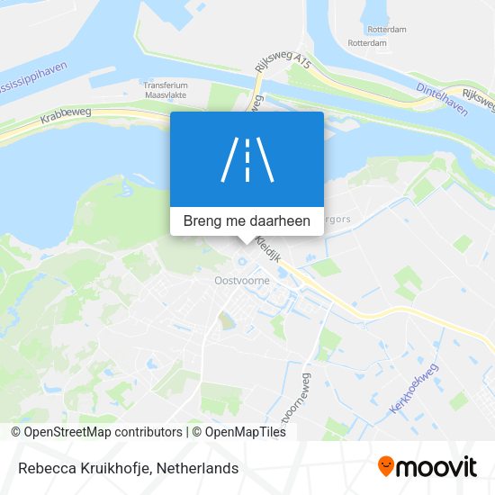 Rebecca Kruikhofje kaart