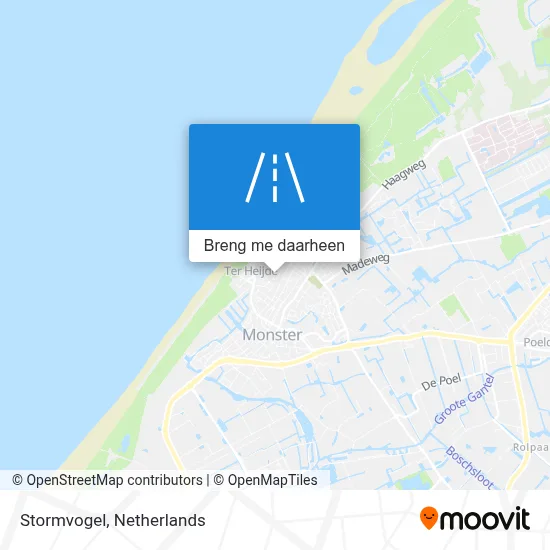 Stormvogel kaart