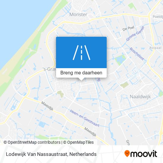 Lodewijk Van Nassaustraat kaart