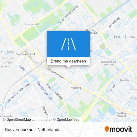 Goeverneurkade kaart