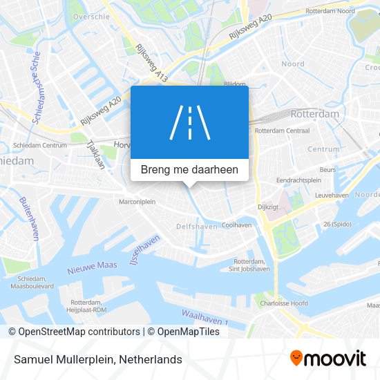 Samuel Mullerplein kaart