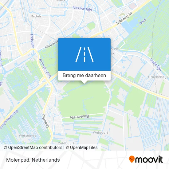 Molenpad kaart