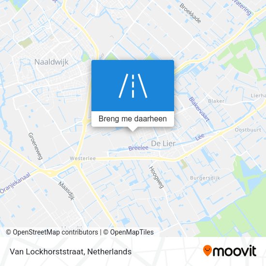 Van Lockhorststraat kaart