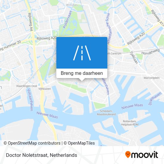Doctor Noletstraat kaart