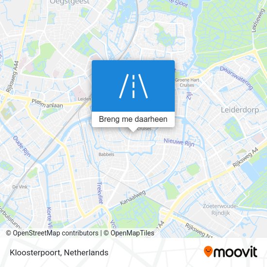 Kloosterpoort kaart