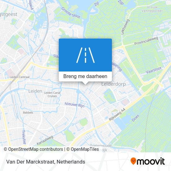 Van Der Marckstraat kaart