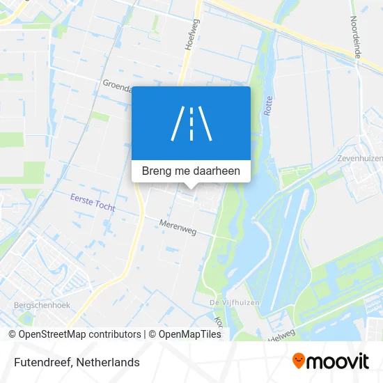 Futendreef kaart