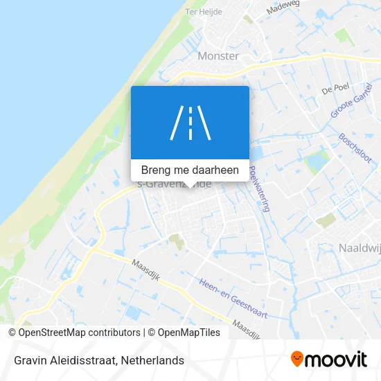Gravin Aleidisstraat kaart