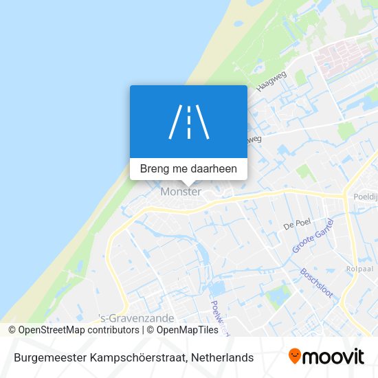 Burgemeester Kampschöerstraat kaart