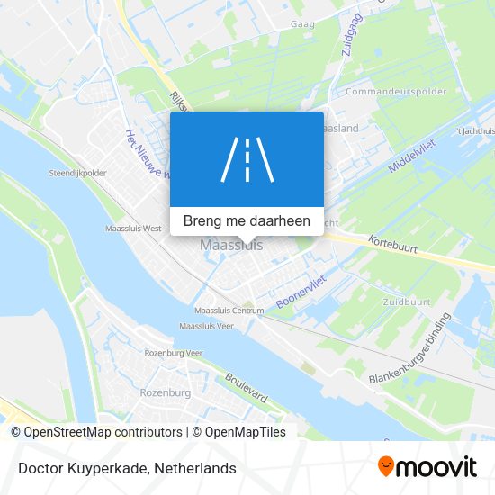 Doctor Kuyperkade kaart