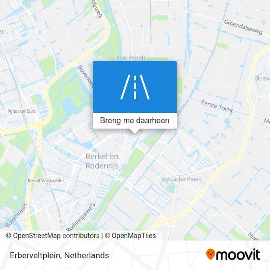 Erberveltplein kaart