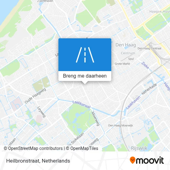 Heilbronstraat kaart