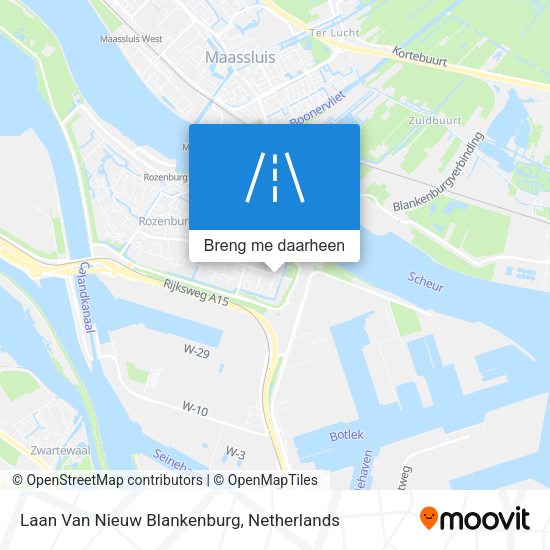 Laan Van Nieuw Blankenburg kaart