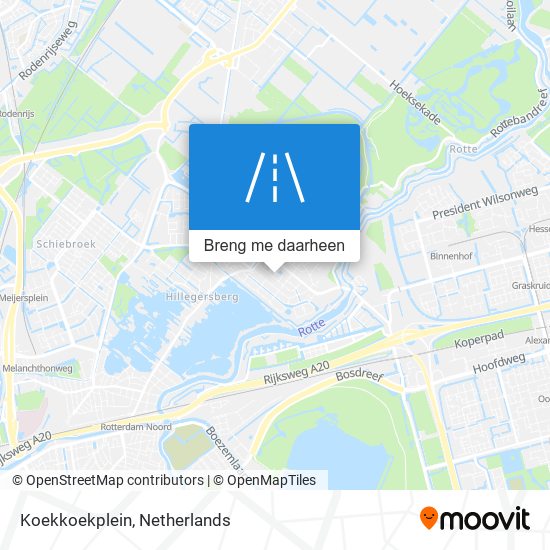 Koekkoekplein kaart