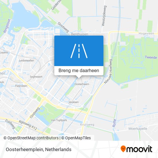 Oosterheemplein kaart