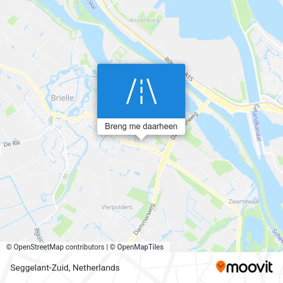 Seggelant-Zuid kaart