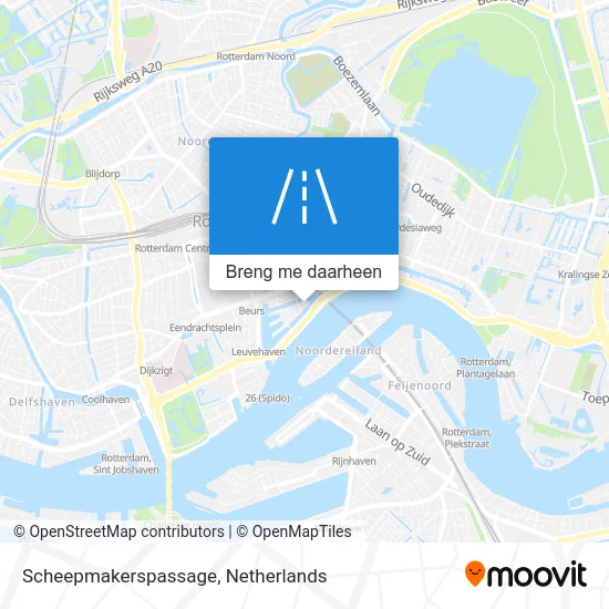 Scheepmakerspassage kaart