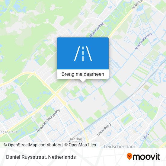 Daniel Ruysstraat kaart