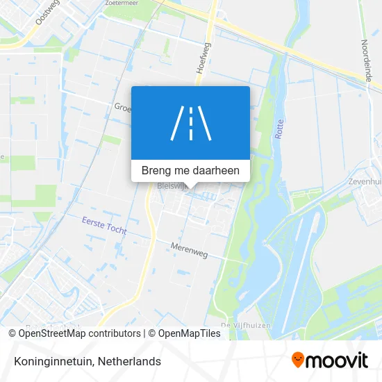 Koninginnetuin kaart