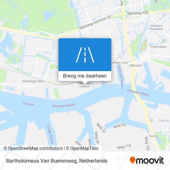 Bartholomeus Van Buerenweg kaart