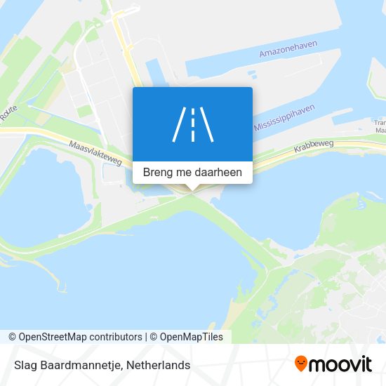 Slag Baardmannetje kaart