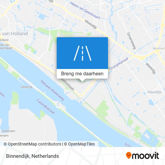 Binnendijk kaart