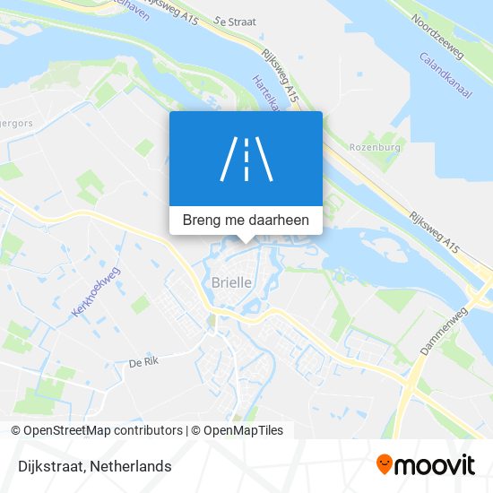 Dijkstraat kaart