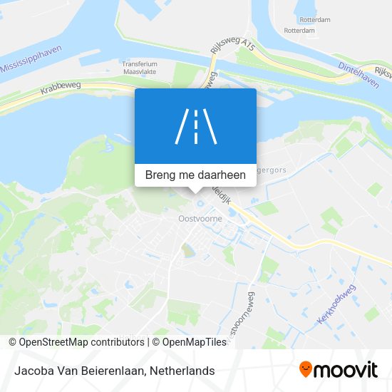 Jacoba Van Beierenlaan kaart