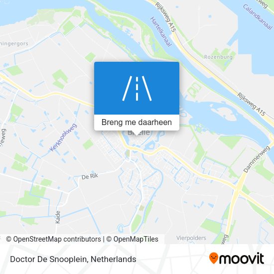Doctor De Snooplein kaart