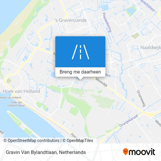 Gravin Van Bylandtlaan kaart