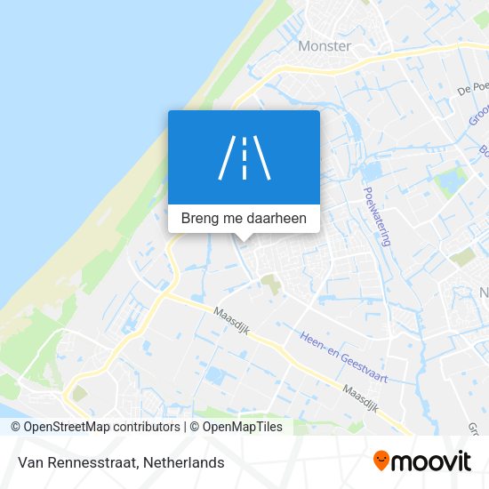 Van Rennesstraat kaart