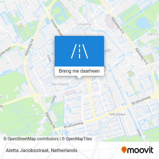 Aletta Jacobsstraat kaart