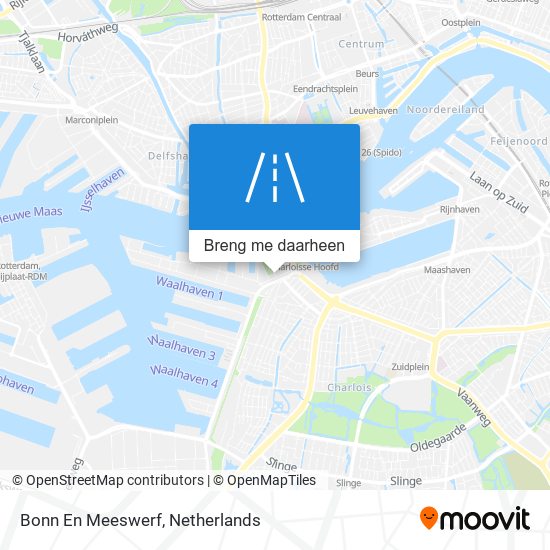 Bonn En Meeswerf kaart