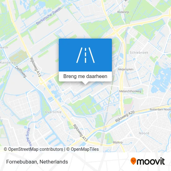 Fornebubaan kaart