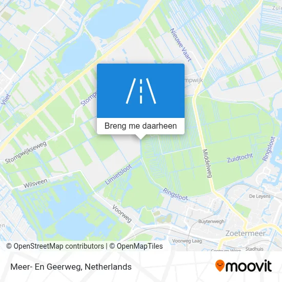 Meer- En Geerweg kaart
