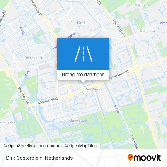 Dirk Costerplein kaart