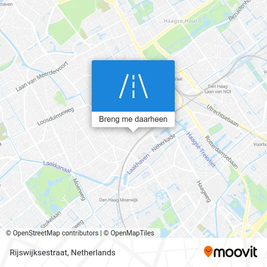 Rijswijksestraat kaart