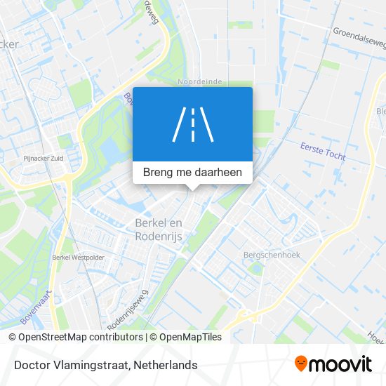 Doctor Vlamingstraat kaart