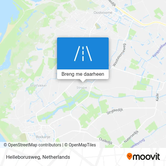 Helleborusweg kaart