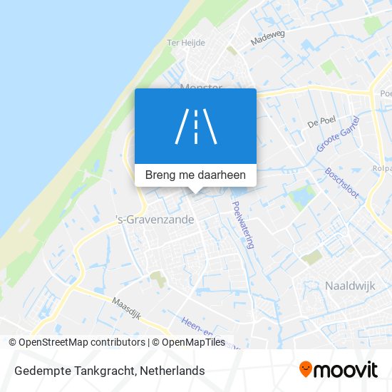 Gedempte Tankgracht kaart