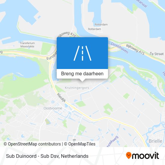 Sub Duinoord - Sub Dsv kaart
