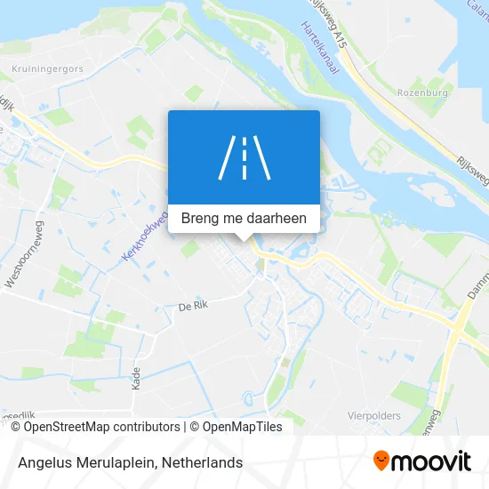 Angelus Merulaplein kaart