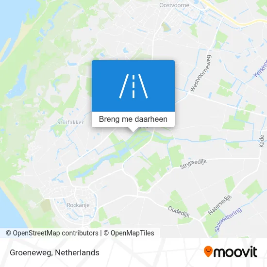 Groeneweg kaart