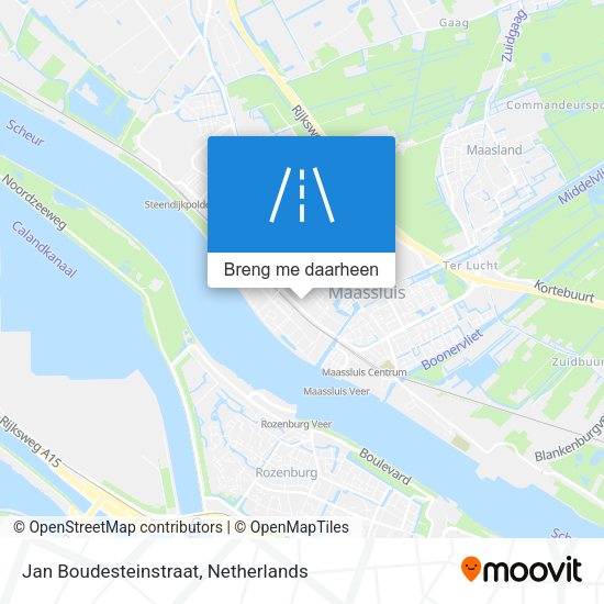 Jan Boudesteinstraat kaart