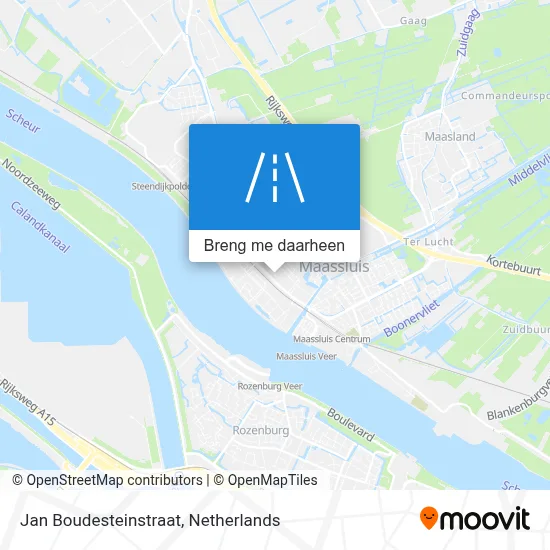 Jan Boudesteinstraat kaart